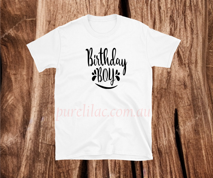 Birthday Boy- Heat Transfer Vinyl