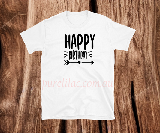 Happy Birthday - Heat Transfer Vinyl
